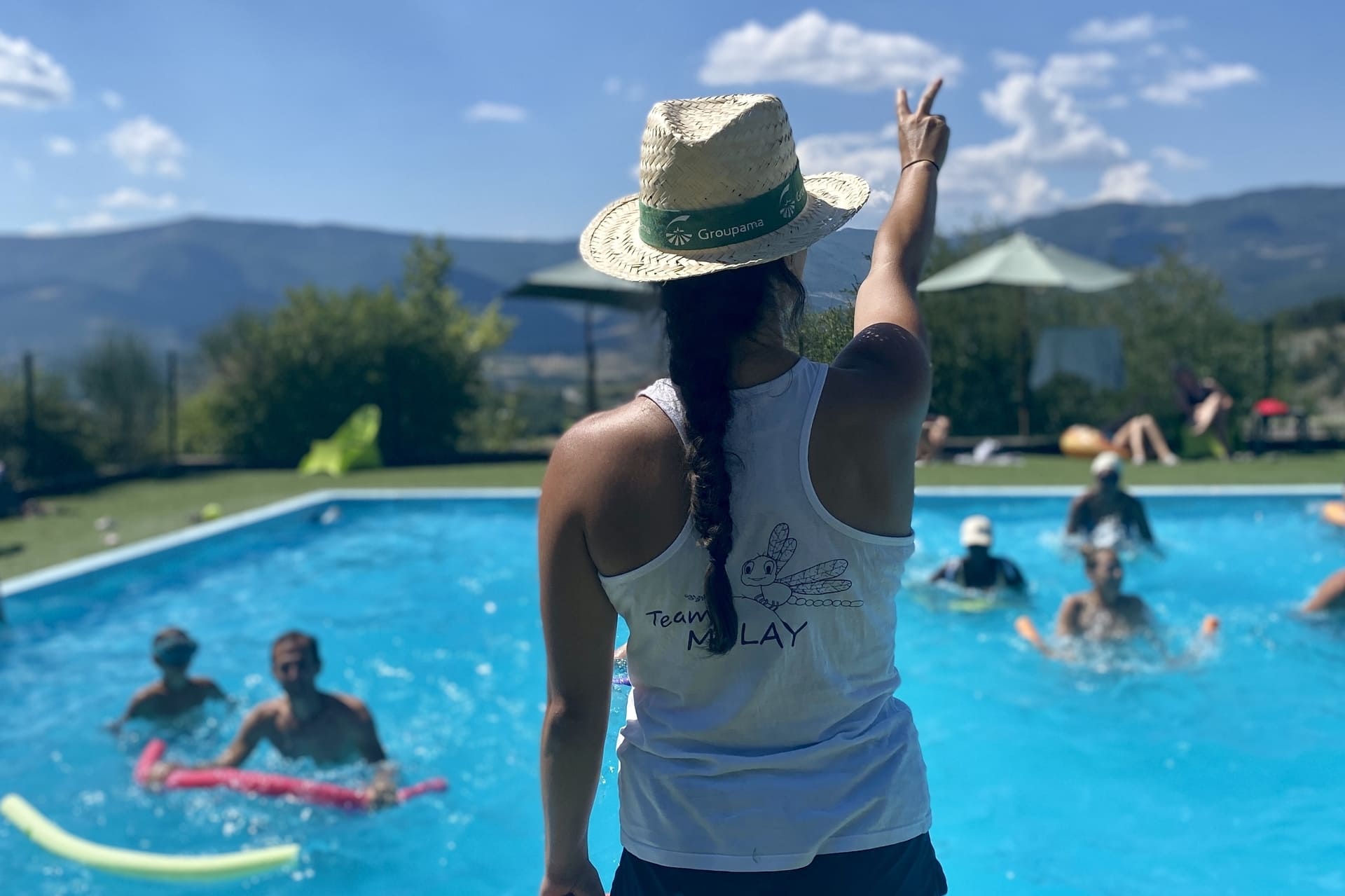 camping avec piscine chauffee a rosans