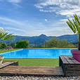 A beautiful relaxation area with a panoramic view thumb